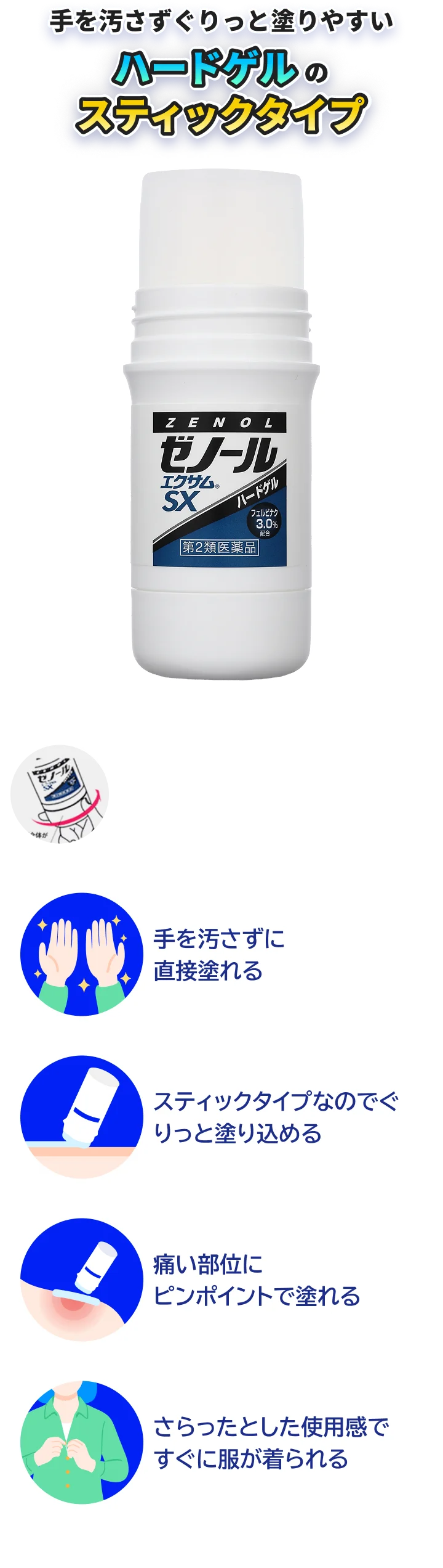 ゼノールの特徴