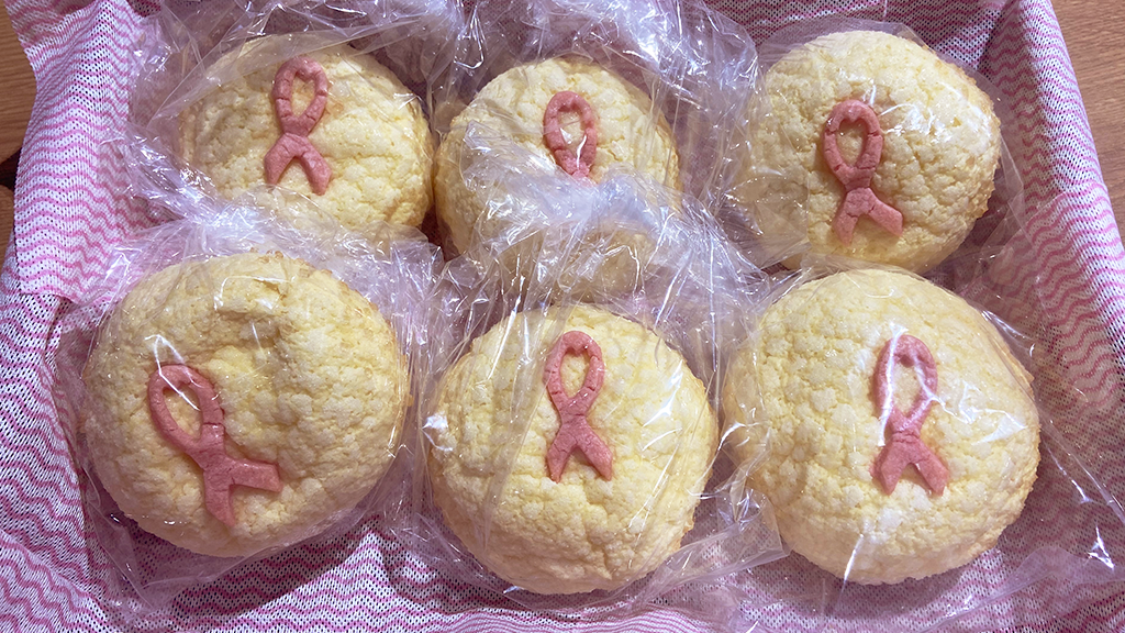 Handmade Melon Bread for Charity Sale